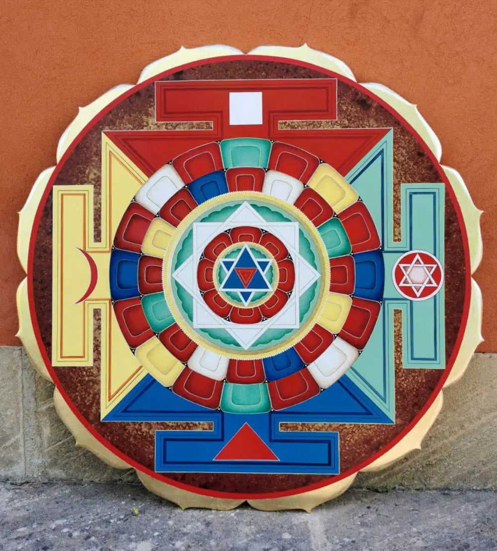 Mandala de los 5 elementos medicina ayurveda