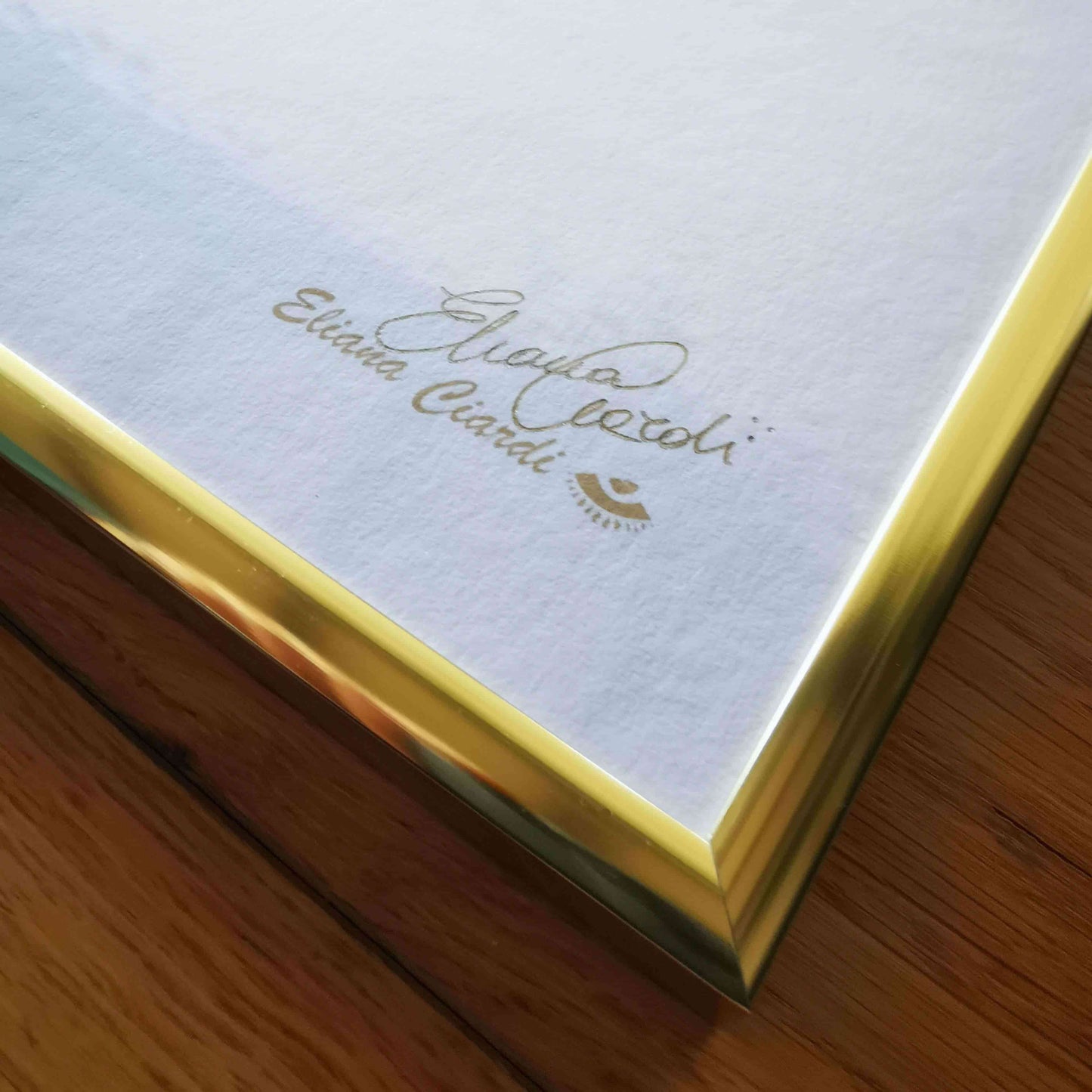 Firma de Eliana Ciardi en mandala de geometría sagrada