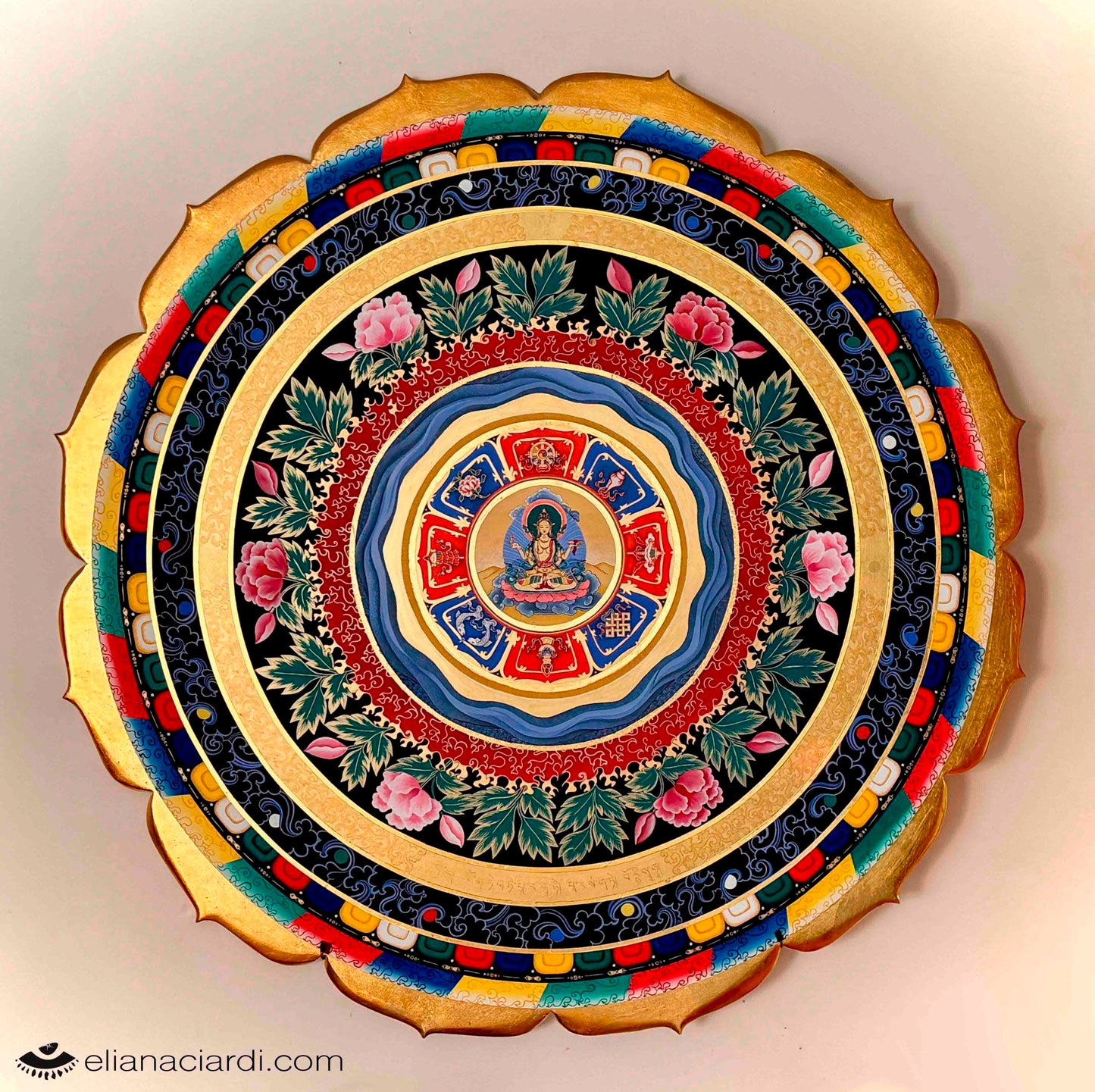 Mandala Prajnaparamita obra original
