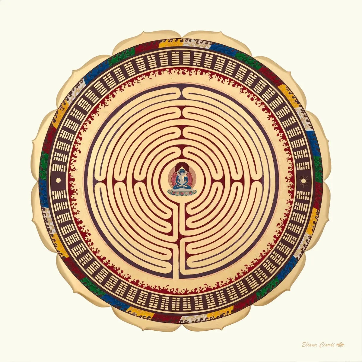 Mandala Alma - Geometría Sagrada campo energético universal