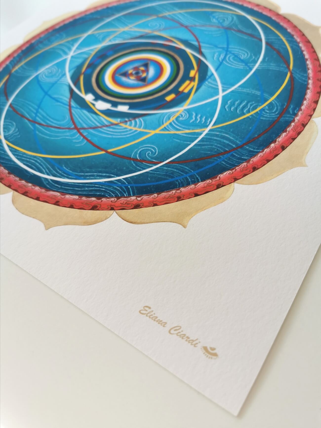 Mandala Cosmologia Tibetana detalle