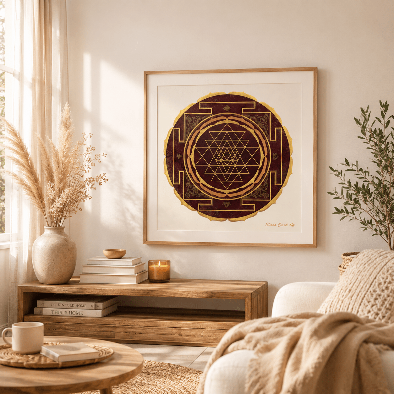 SRI YANTRA Mandala de Geometría Sagrada