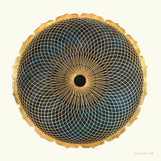 Mandala Toroide - Geometría Sagrada campo energético universal