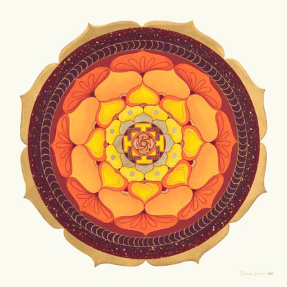 Mandala Deep Earth lamina