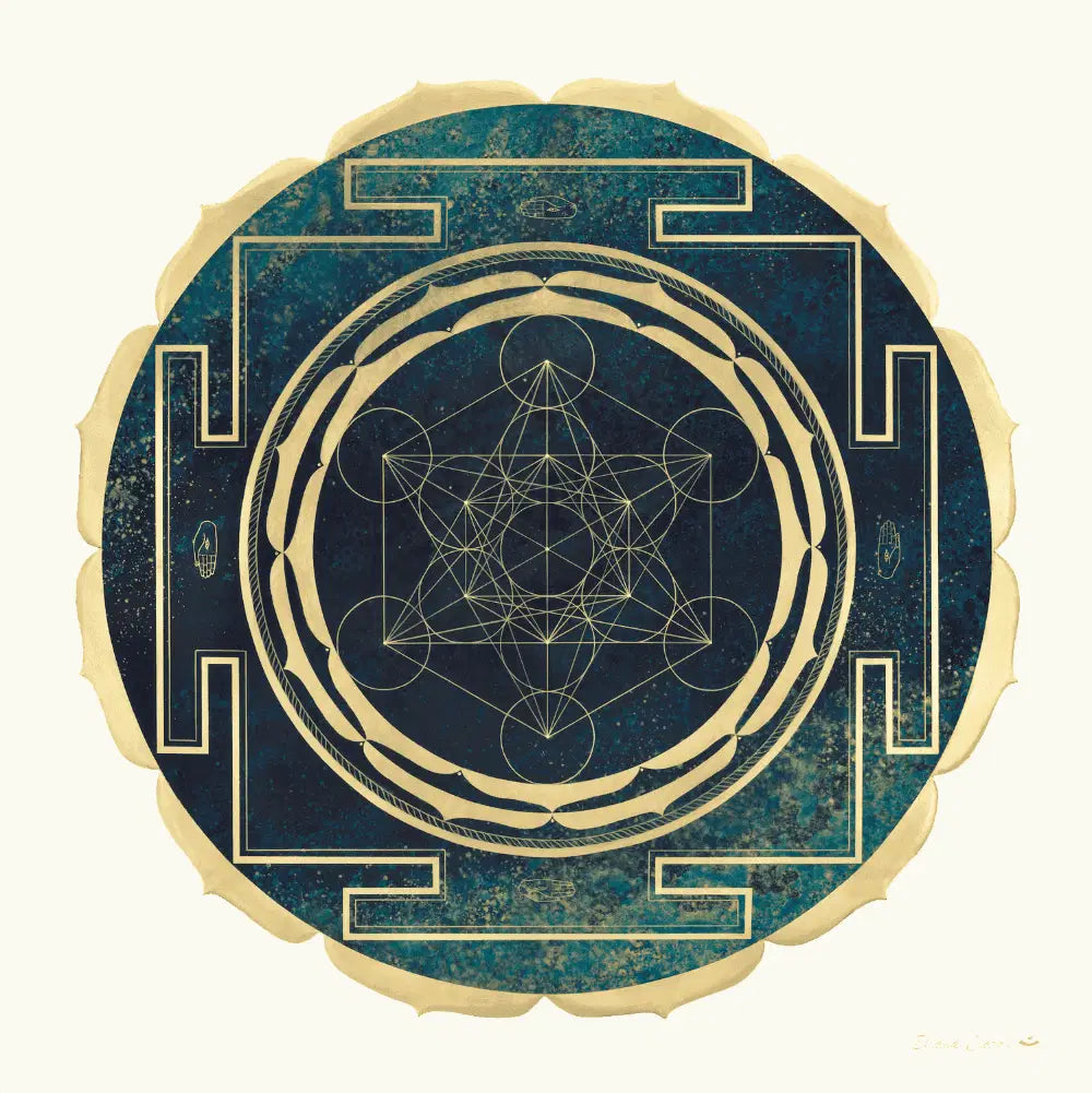 Lamina Cubo de metatron