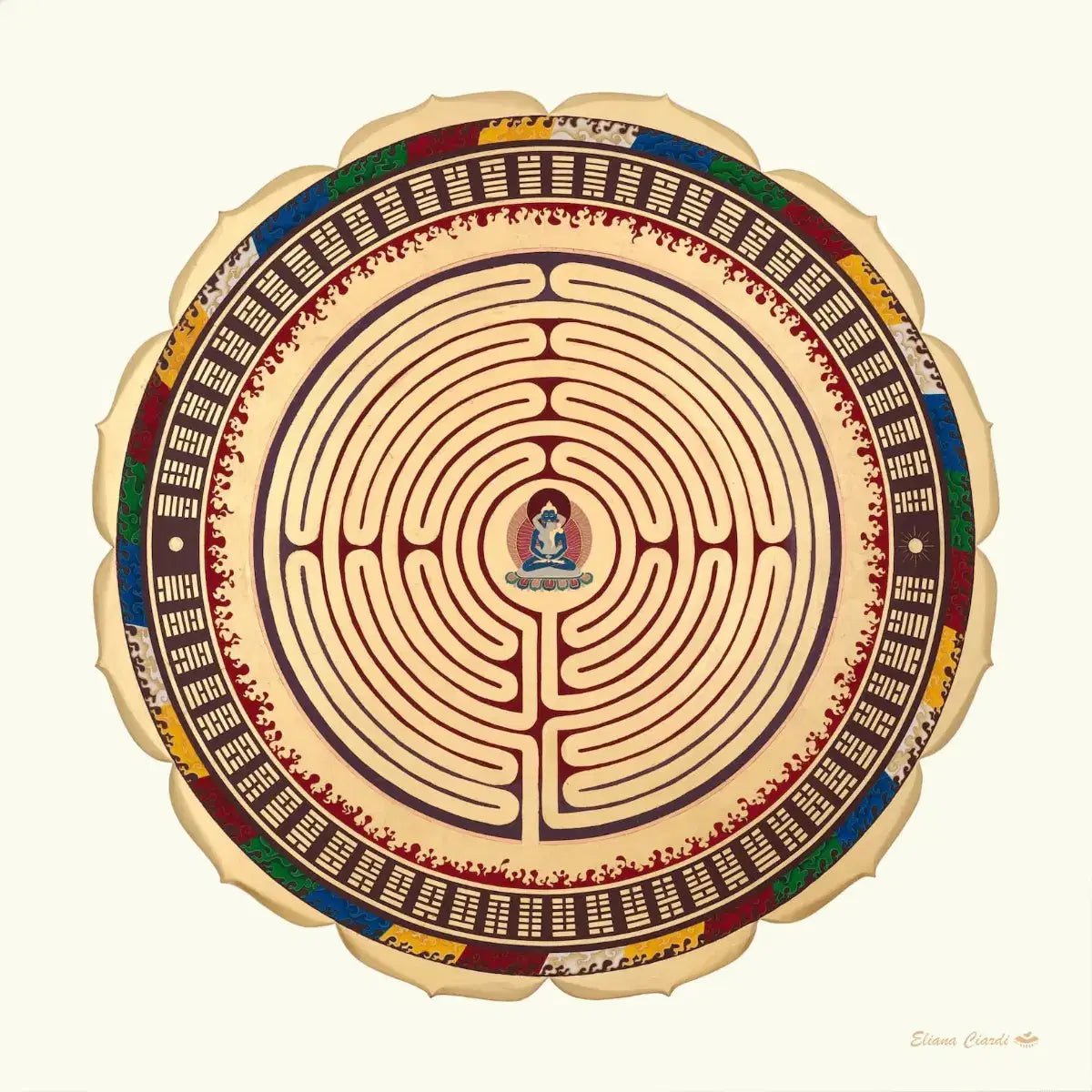Mandala labirinto Alma
