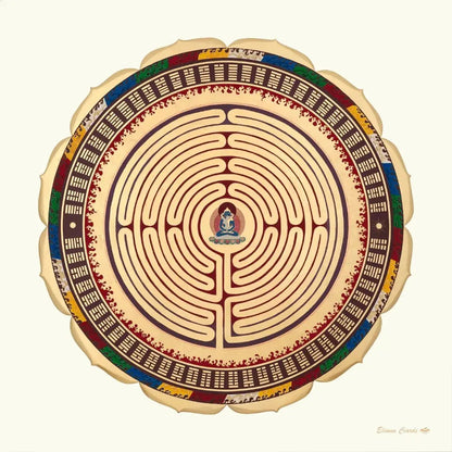 Mandala labirinto Alma