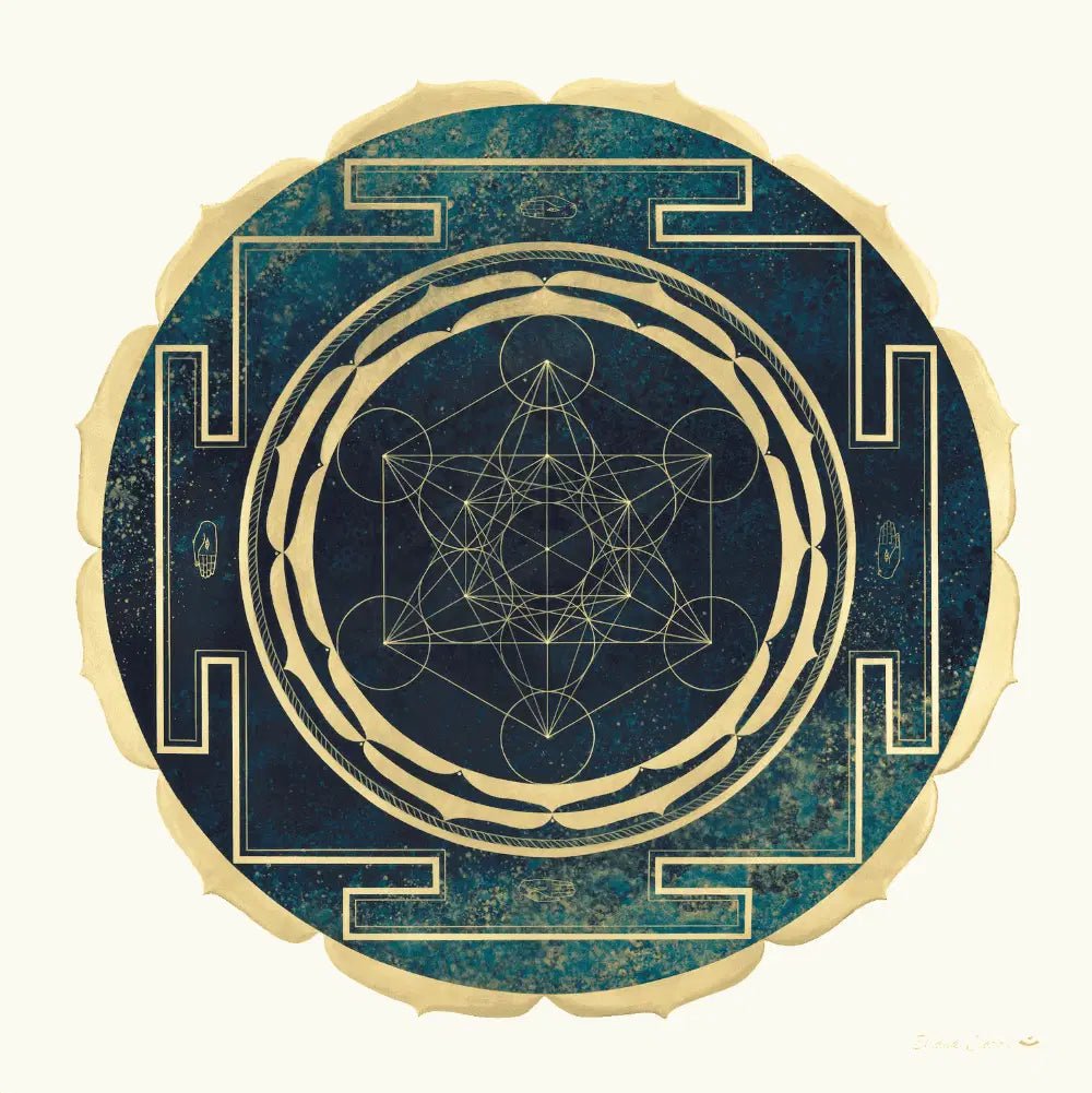 Lamina Cubo de metatron