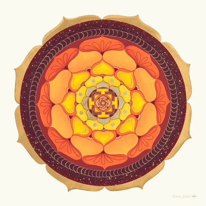 Mandala Deep Earth lamina