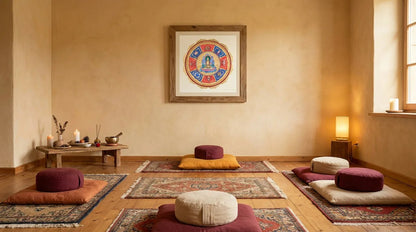 mandala prajnaparamita diosa meditación grrupal