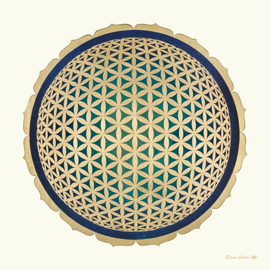 Mandala geometria sagrada flor de la vida