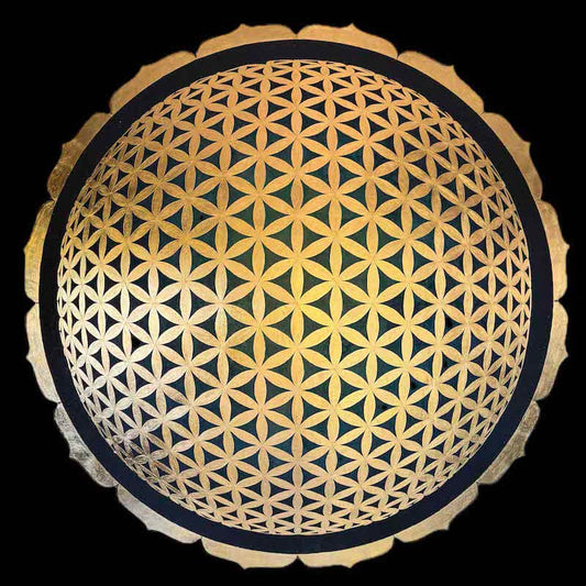 Flor de la vida mandala de geometría sagrada