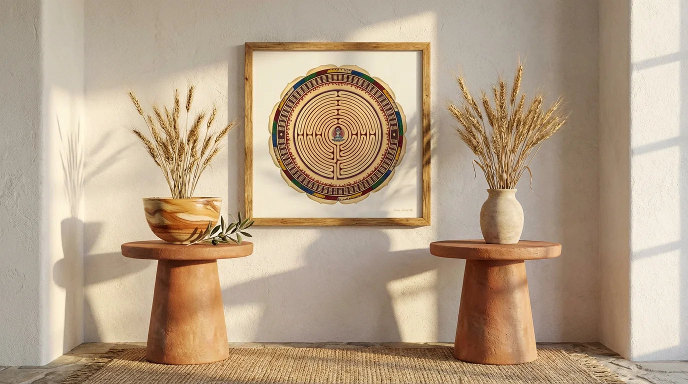 mandala alma decoracion minimalista