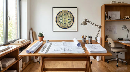 mandala flor de la vida estudio de arquitectura