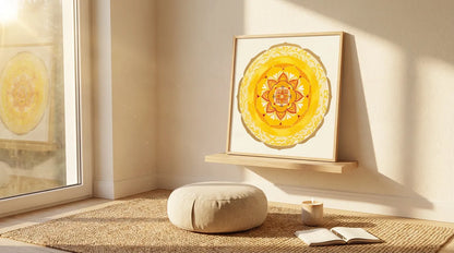 mandala golden wave rincón de meditación
