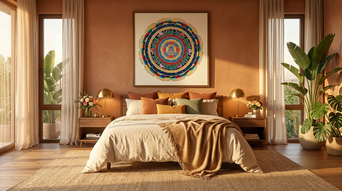 mandala prajnaparamita dormitorio calido