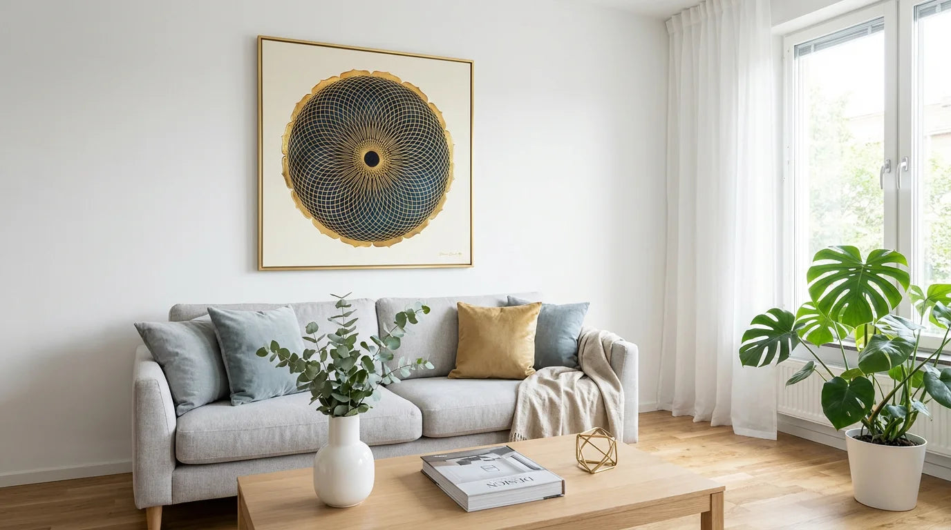 mandala toroide salón nordico