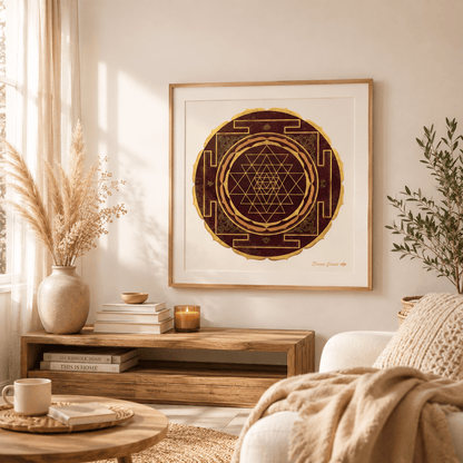 SRI YANTRA  Mandala de Geometría Sagrada