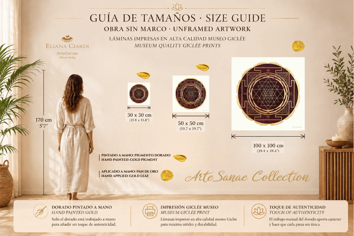 SRI YANTRA  Mandala de Geometría Sagrada