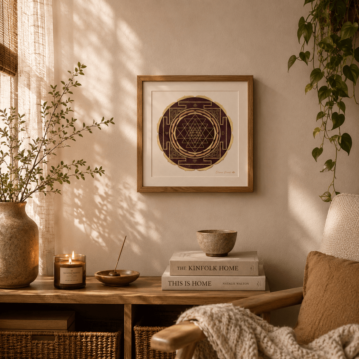 SRI YANTRA  Mandala de Geometría Sagrada