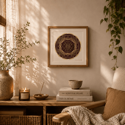 SRI YANTRA  Mandala de Geometría Sagrada